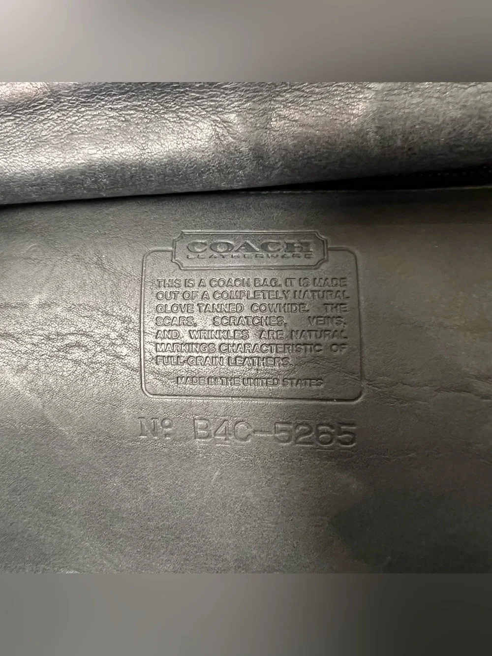 Vintage Coach Beekman Briefcase (Style 5265)